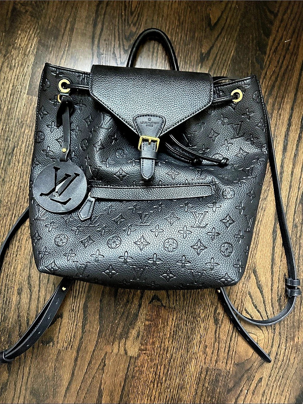 Louis Vuitton Sorbonne Backpack Monogram Empreinte Noir Black